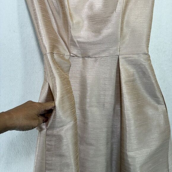 Alfred Sung Dress Women 4 Strapless or With Straps High Low Formal Pockets NWT - Picture 12 of 14